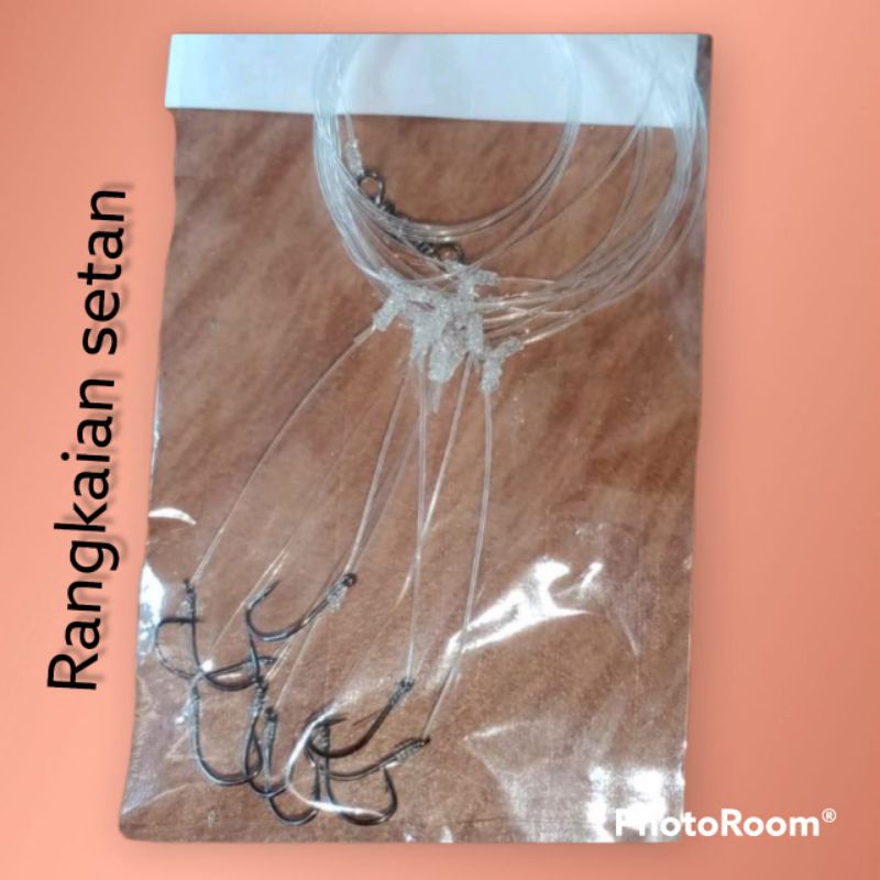 rangkaian pancing/rangset/rangkaian setan tanpa umpan mantul
