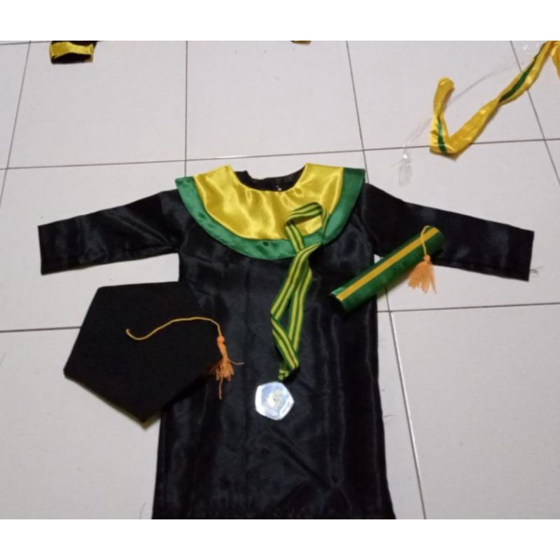 Baju toga anak - baju wisuda anak - murah meriah -kualitas oke