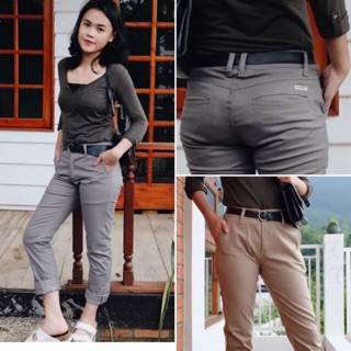  NTF  CHINO  PREMIUM Hitam cream abu terang abu gelap 