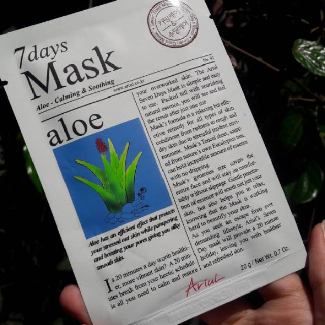 Ariul 7 days mask SHEET MASK