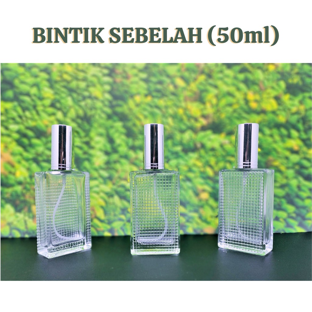 BOTOL PARFUM BINTIK SEBELAH (50ml)