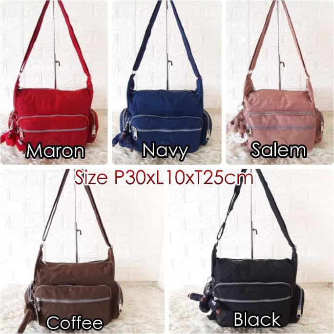 NEW ARRIVAL Tas wanita Selempang Kipling Import 6Ruang Kp616