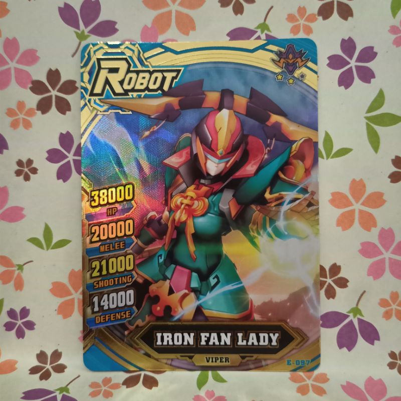 iron fan lady event E-097 hero of robots galaxy epoch ver 2