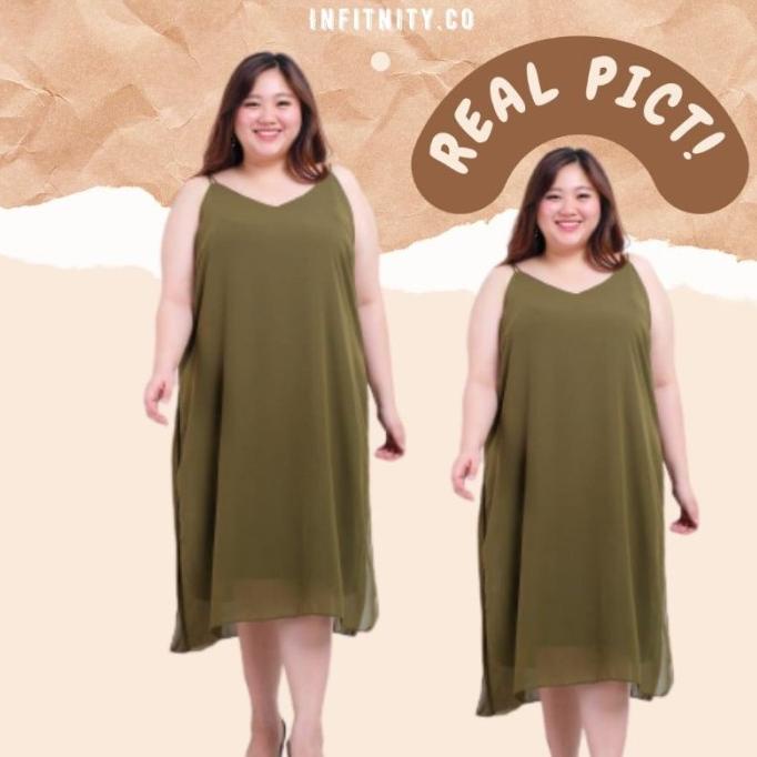 BEST SELLER DRESS TANK TOP UKURAN BESAR BIG SIZE PLUS SIZE JUMBO