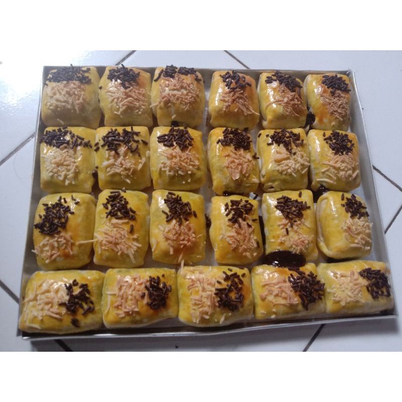 

Bolen pisang coklat