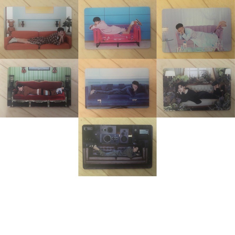 Official Photocard BTS BE RM Jin Suga Jhope Jimin V JK