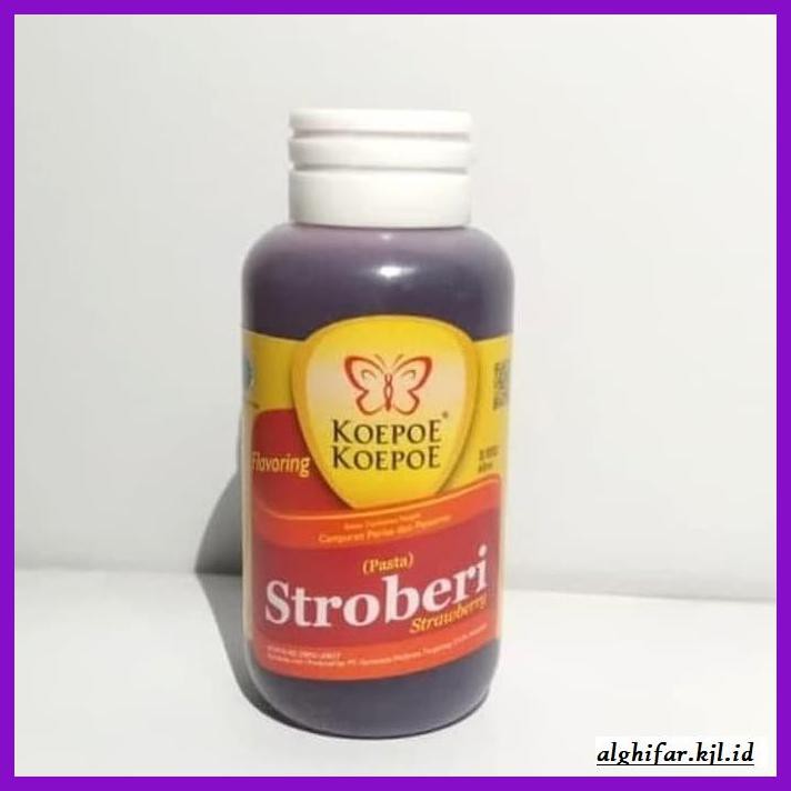 

Redwop-Gnikab- Stroberi Essence/Pasta Kopoe-Kopoe 60Ml -Hallall.