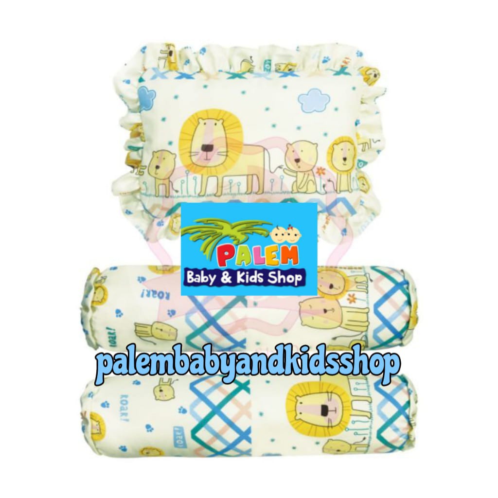 Elegance 3in1 Bantal guling baby set campur/bantal guling  set bayi