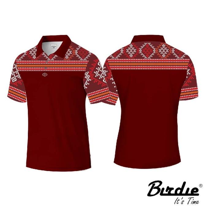 Baju Polo Shirt Golf Polyester Drifit Batik Birdie BTK-07