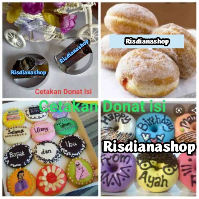 Cetakan Donat Isi Bulat/Bomboloni