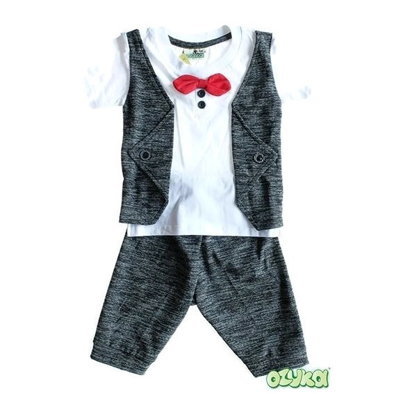 Ozuka Baby Boy Set/ Setelan Anak Laki Laki - Tuxedo Kode: STO-068