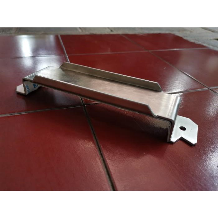 Braket Pengikat Accu Mobil Plat Ikatan Accu Mobil Stainless Tebal