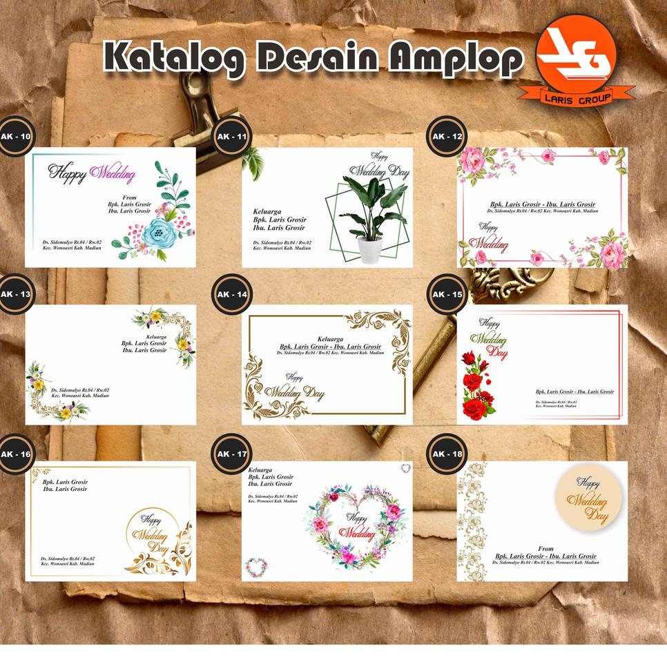 

(SiL➤) ⭐️ Amplop Custom Kondangan/Wedding/Khitan Sudah update
