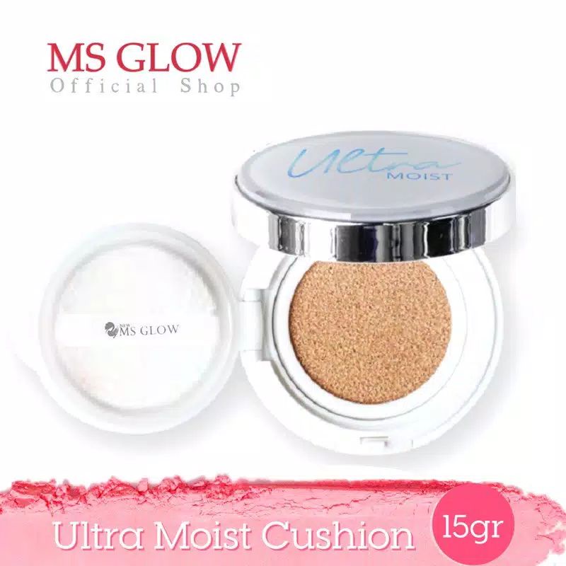 Ms Glow Ultra Moist Cushion BPOM Bedak Wanita-1