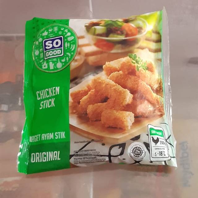 

So Good Chicken Nugget Stick Original 200gr / Naget Ayam Stik Original 200gr