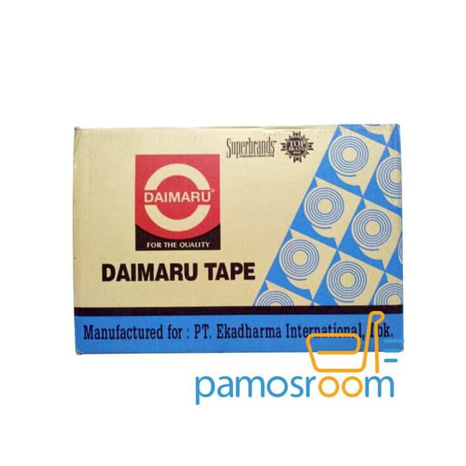 

HOT SALE|BEST SALLER PROMO GILA 50 DUS LAKBAN DAIMARU COKLAT 90 YARD 2 INCH .1 DUS @72ROL