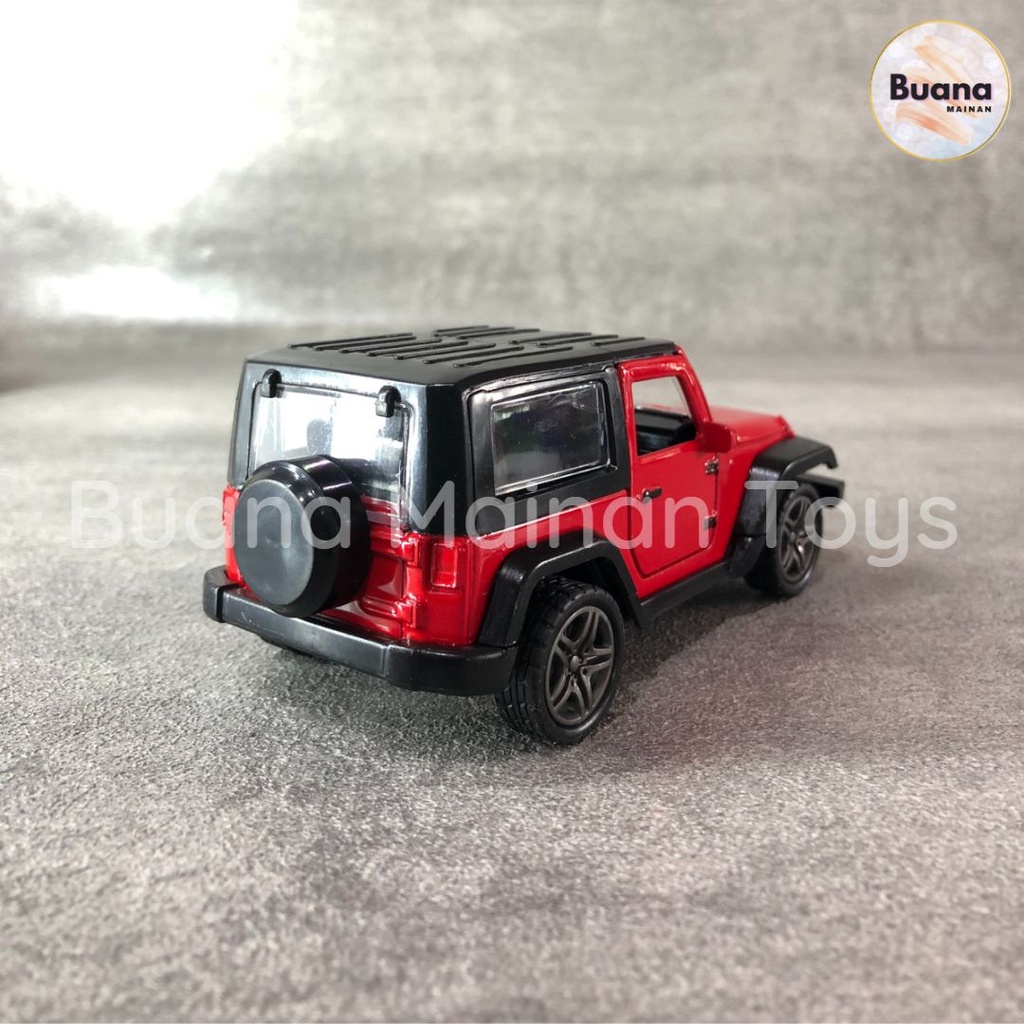 DIE-CAST MODEL WORLD JEEP 1:32 MOBIL MOBILAN ANAK DIECAST MINIATUR PAJANGAN