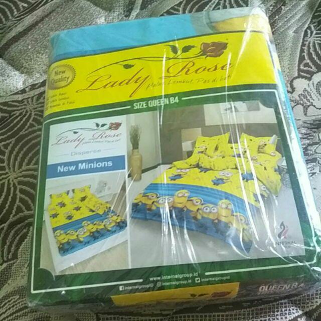 Lady Rose Sprei 160x200 B4 Motif Boneka - Sp Lady Rose Queen B4 - Sp 160