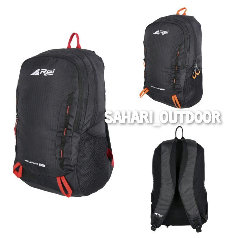 tas daypack origina arei polapare 25L dapat raincover