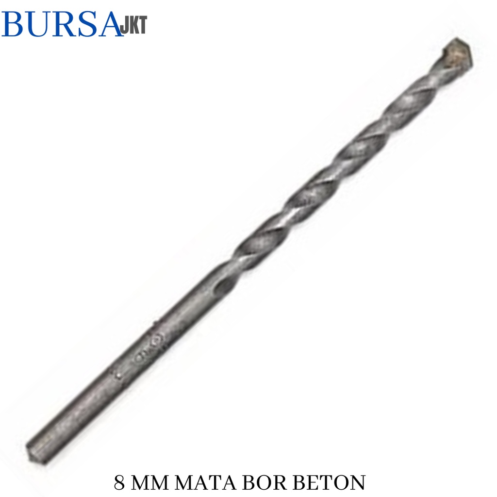 MATA BOR BESI BETON TEMBOK HSS DRILL MANSONRY 8 MM