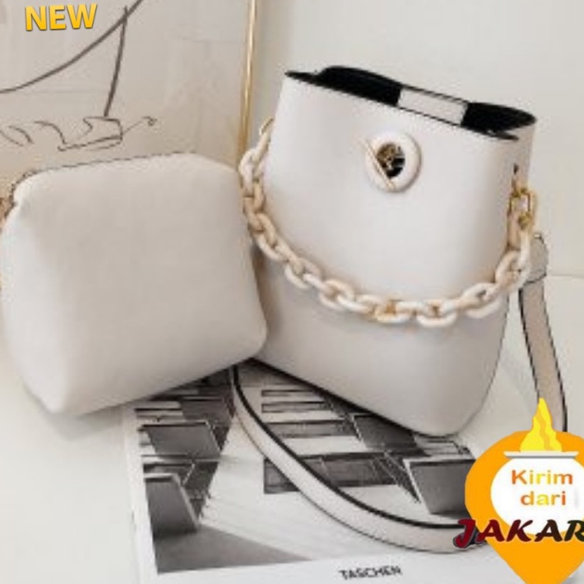 (2PC BISA IKG)GTBI99884651 New Arrival  !!!  Tas Selempang  Tas Wanita Import  Premium Terbaru