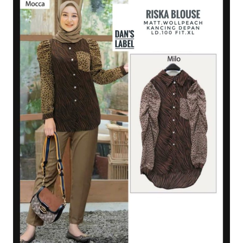 riska blouse by dans label