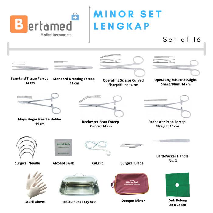 Byoki Minor Set Lengkap / Set Bedah Minor Lengkap - Normal Kekinian Terlaris
