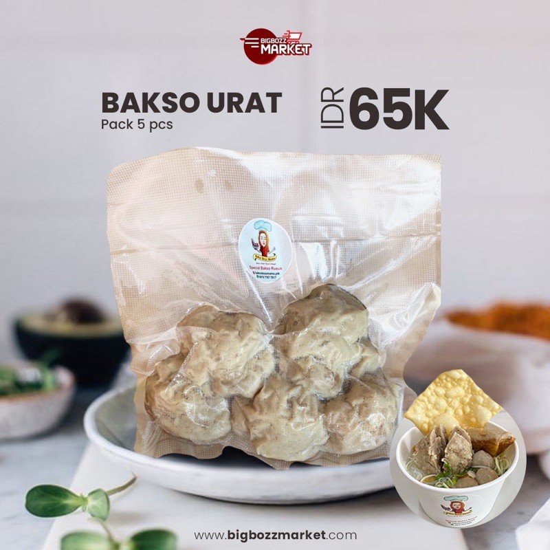 

Bakso Urat Pack isi 5