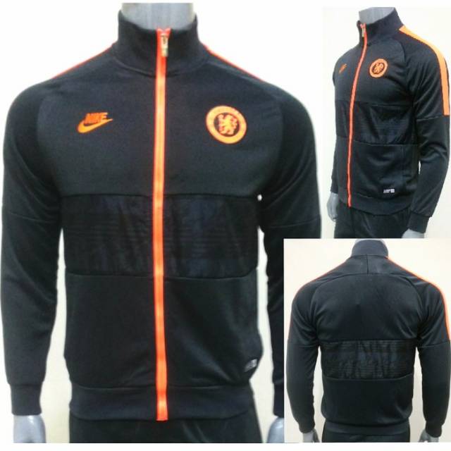 CS Jaket Bola Midlayer Training Tracksuit Chelsea 2019/2020 Grade ORI Kualitas Import
