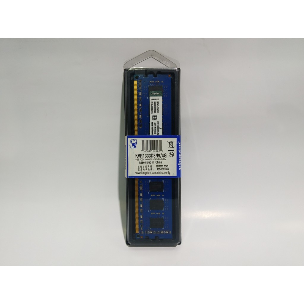 Ram Komputer DDR3 4GB PC10600 Kingston Memory PC Komputer Longdimm