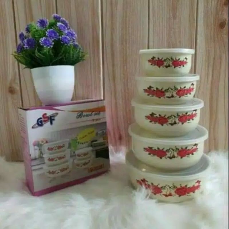 mixing Bowl enamel Gsf set