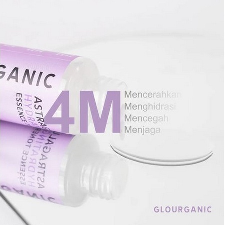 GLOURGANIC astragalus hydrating essence toner mencerahkan bpom murah air mencerahkan anti aging kerutan garis halus penuaan dini mengatasi bekas jerawat bruntusan beruntusan dry food oily skin berminyak minyak kering dewasa murah original