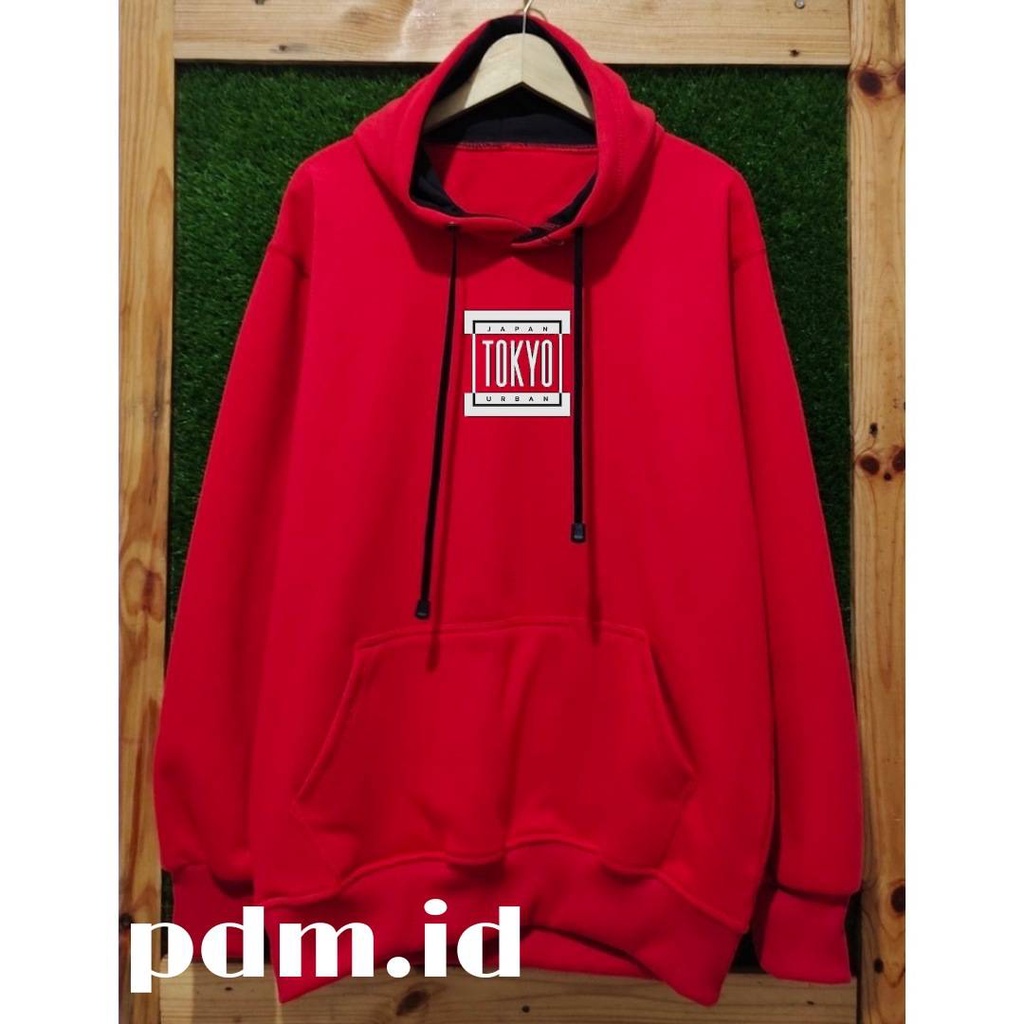 Jaket Hodie Pria Terbaru Sweater Hoodie Cowok Cewek Original Distro Warna Merah Swite Hudi Laki Laki High Quality