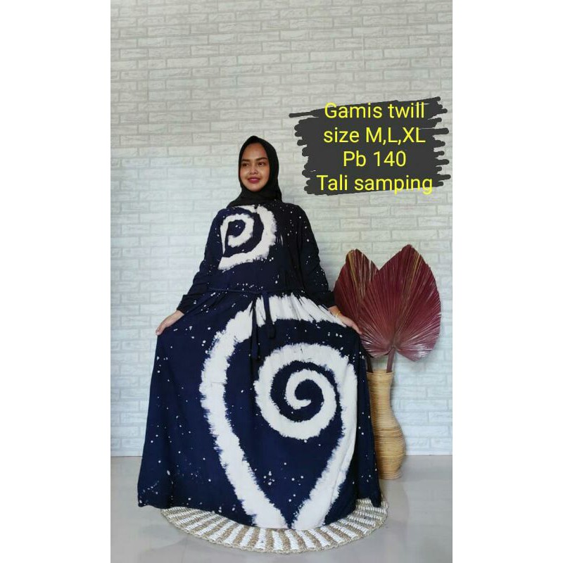 Gamis Twill Harga Grosir