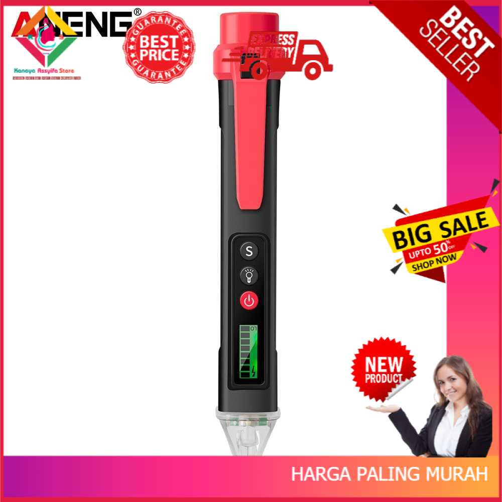 Multitester ANENG Tester Non Contact AC Voltage Alert Detector 12V-1000V - VC1010