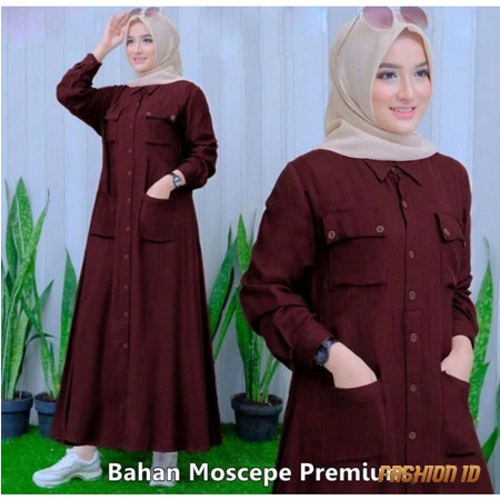Baju Gamis Kondangan Wanita Terbaru Dress Muslim Muslimah Undangan Pesta Pernikahan Cewek Elegan Cew