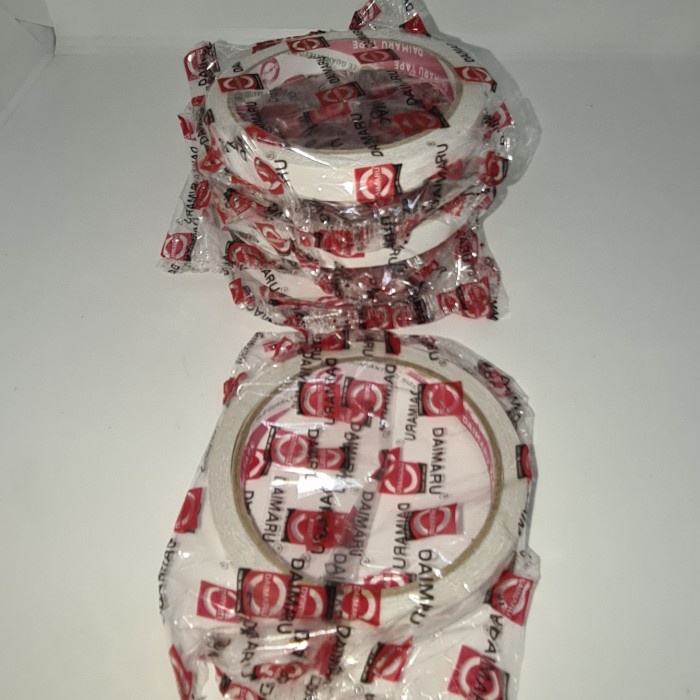 

Promo Bulan Ini Daimaru Double Dobel Tape Kertas 1/2 " 12 Mm 12 Yard Lakban @20 Roll Hemat