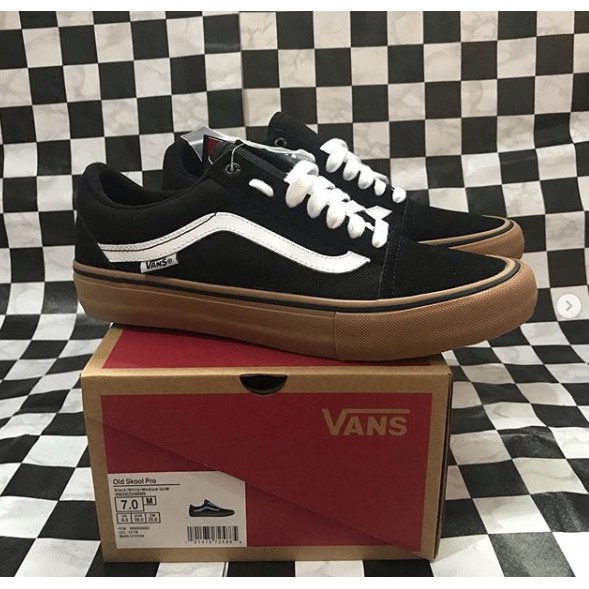 Vans Oldskool Pro Black/Gum Original BNIB
