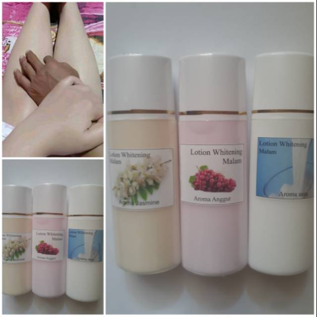 LOTION WHITENING MALAM MURAH