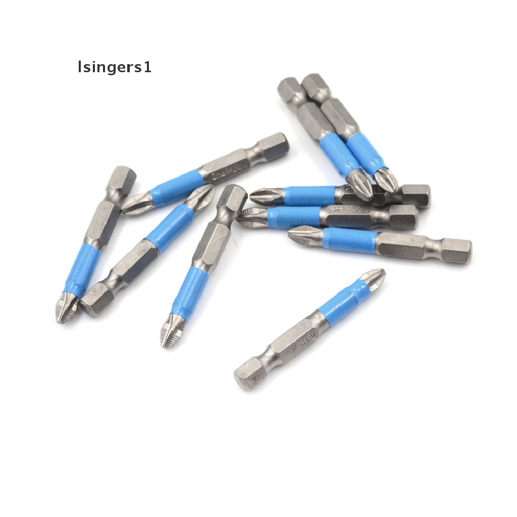 (lsingers1) 1pc Mata Obeng Hex Magnetik 1 / 4 &quot;Panjang 50mm Anti Slip Untuk Alat Pertukangan Bits PH2