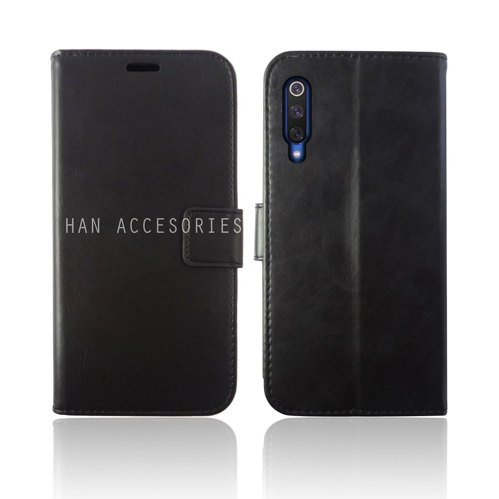 Xiaomi Mi9 Mi 9 Original Fashion Selular Flip Leather Case - Flip Cover