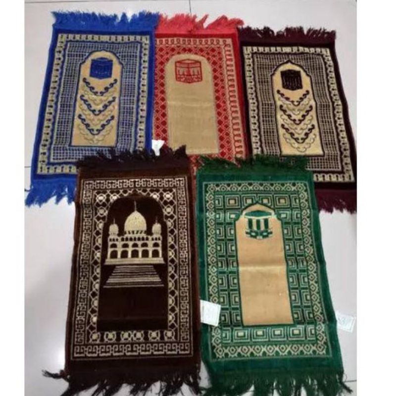 Sajadah Anak Bludru Halus Kecil Tebal Best Quality-2