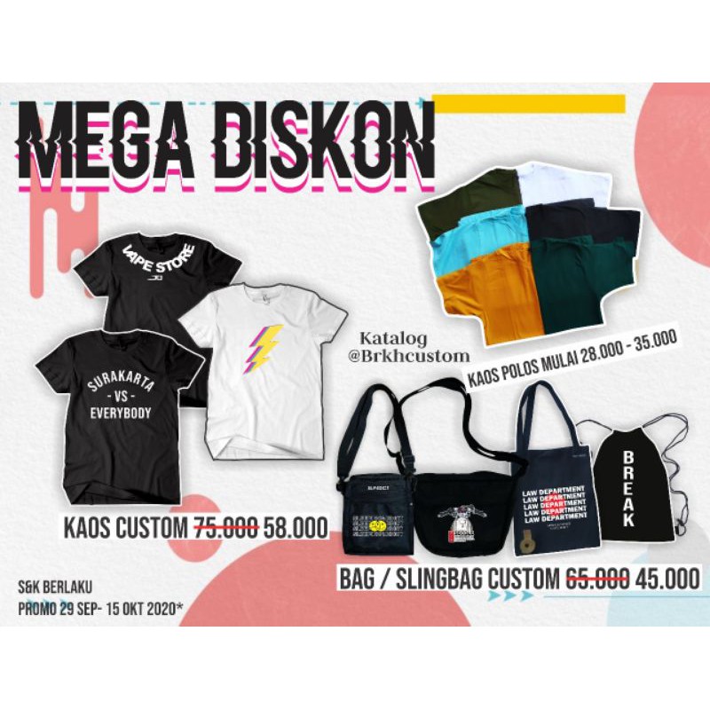 MEGA DISKON BRKHCUSTOM