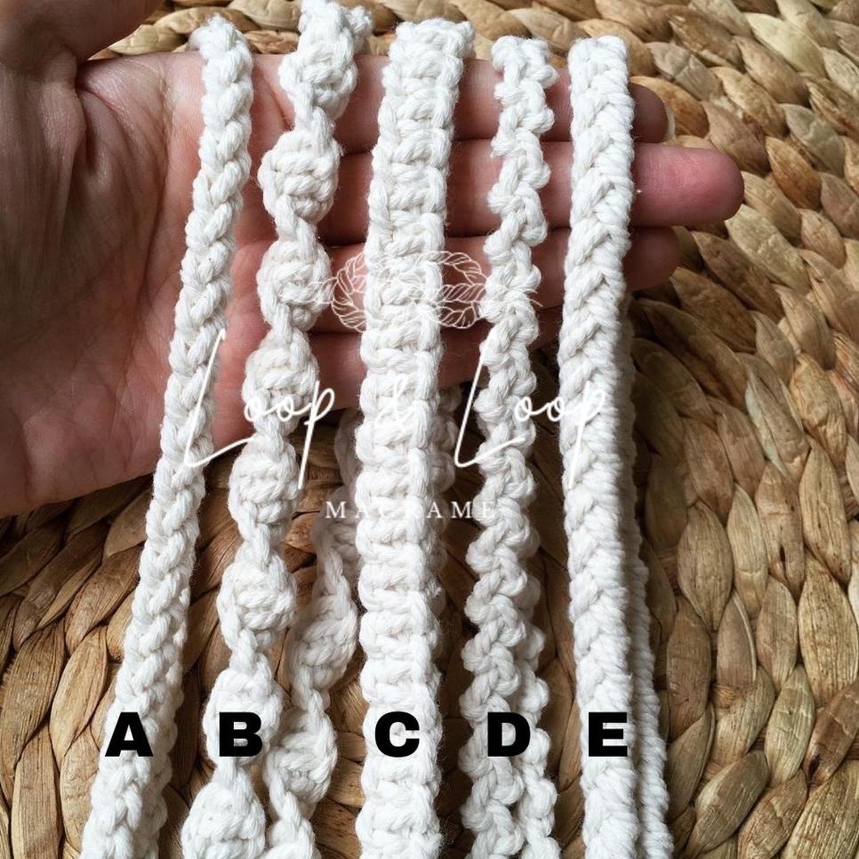 

Paling Diminati! Lanyard Name Tag/ID Card Holder/Tali Gantungan HP Handmade Macrame