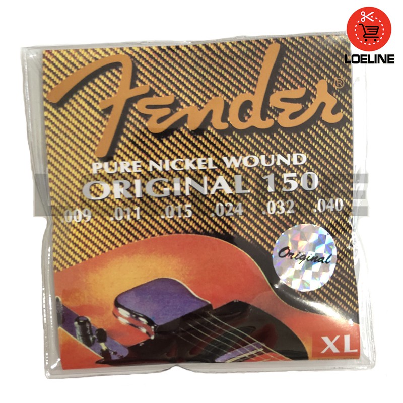 Senar Gitar Elektrik Fender Pure Nickel Wound Original 150 Impor Murah Bagus