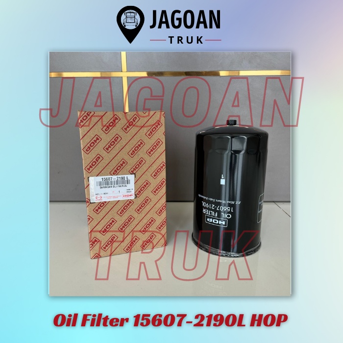 Oli Filter Hino 15607-2190L Filter Oli 156072190L HOP ORI Saringan Oli