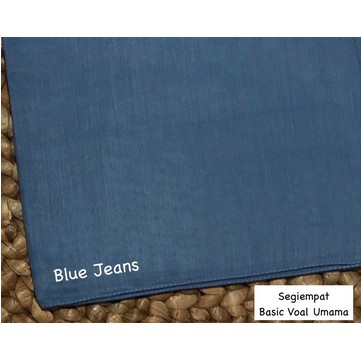 Godiva96 - UMAMA BASIC VOAL HIJAB / JILBAB MEDAN PART 1-U.BV. Blue Jeans