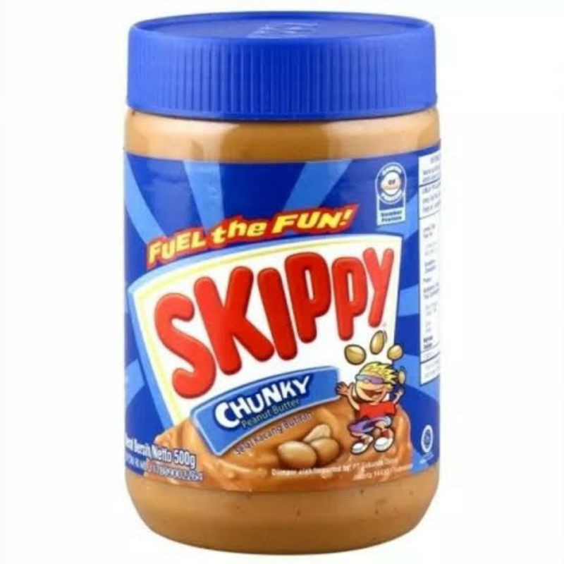 

Selai Skippy Chunky Peanut Butter 500 Gr