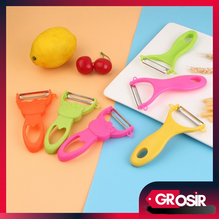 Grosir - H700 Pisau Kupas Kulit Buah Wortel Kentang / Peeler Alat Pengupas / Pisau Kupas Kulit Buah