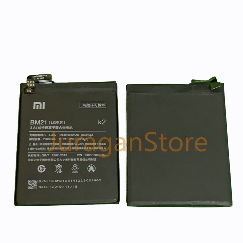 BATERAI BATRE XIAOMI MI NOTE BM21 ORIGINAL